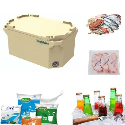 Seaplast Rotational Moulded Insulated Ice Box, 70 Litre